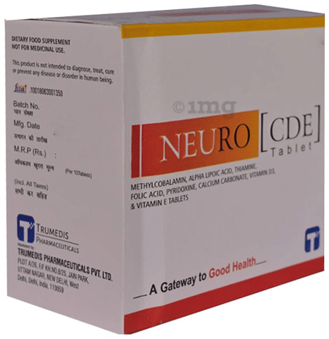 Neuro Cde Tablet image Neuro Cde Tablet image