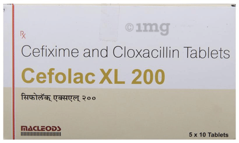 Cefolac XL 200 Tablet image Cefolac XL 200 Tablet image