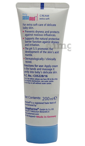 SEBAMED Baby Cream Extra Soft Clinically tested with Panthenol and Jojoba  OiL