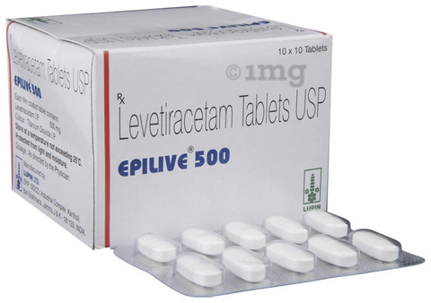 Epilive 500 Tablet image Epilive 500 Tablet image