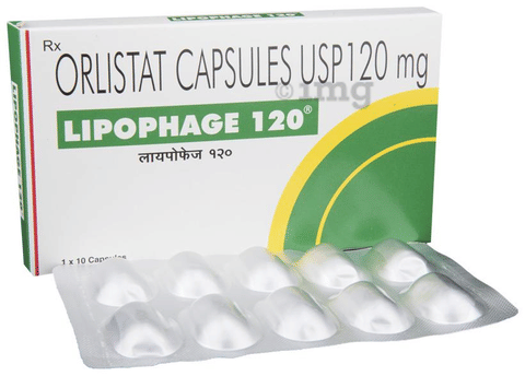 Lipophage 120 Capsule
