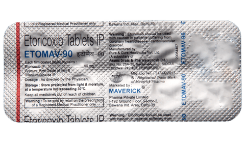 Etomav 90 Tablet image