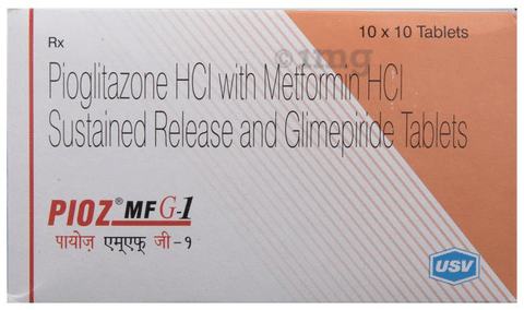 Pioz MF G 1 Tablet SR image