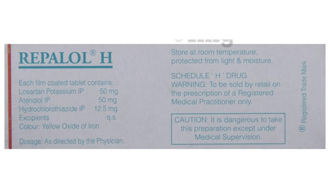 Repalol H Tablet image