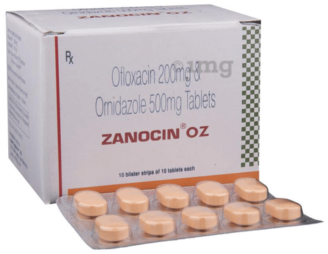 Zanocin OZ Tablet image