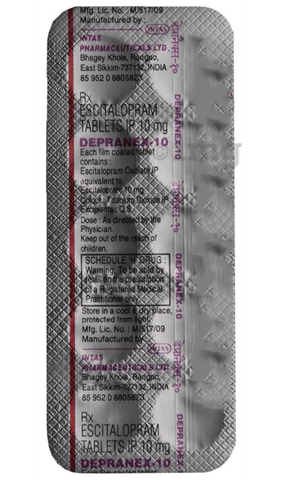 Depranex 10 Tablet image