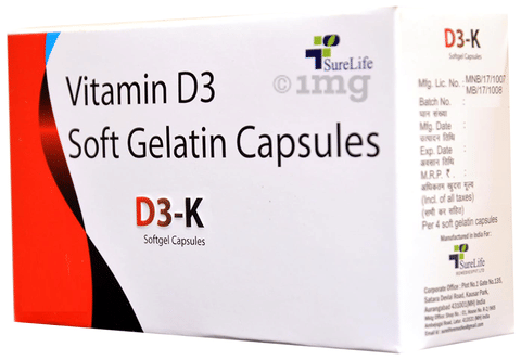 D3K Softgel Capsule