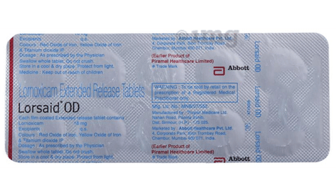 Lorsaid OD Tablet ER image
