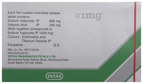 Valprol-CR 1000 Tablet image