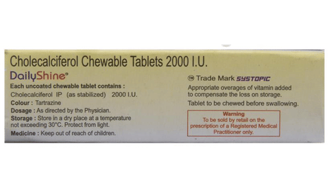 Dailyshine 2000IU Tablet image