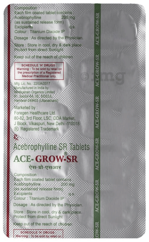 Acegrow-SR Tablet image
