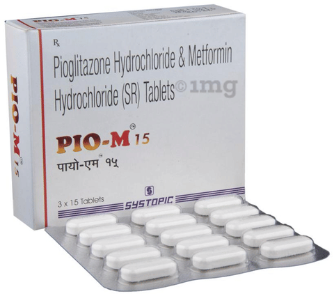 Pio-M 15 Tablet SR 1