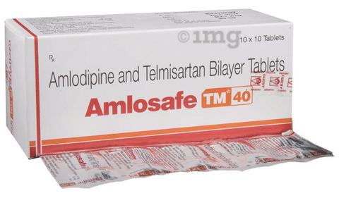 Amlosafe TM 40 Tablet image Amlosafe TM 40 Tablet image
