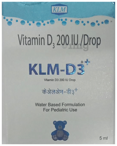 KLM-D3 Plus Oral Drops image
