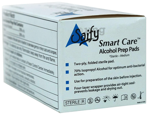 Smart Care Alcohol Prep Pads image Smart Care Alcohol Prep Pads image