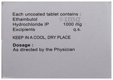 Mycobutol 1000 Tablet image