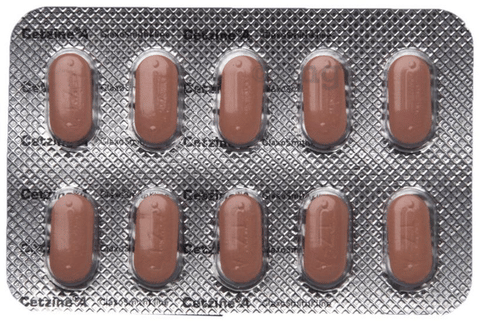 Cetzine A  Tablet image