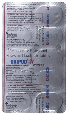 Oxipod-CV Tablet image Oxipod-CV Tablet image
