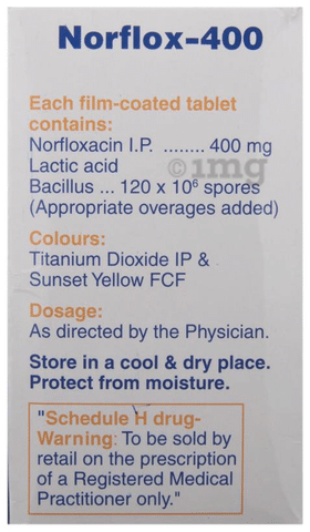 Norflox 400 Tablet image