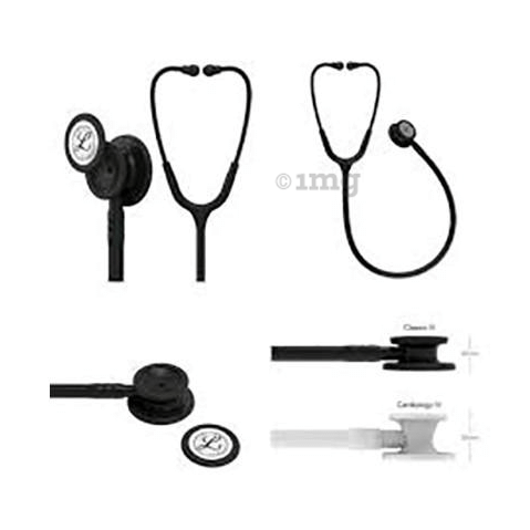 3M Littmann Classic III Stethoscope, Black Edition Chestpiece