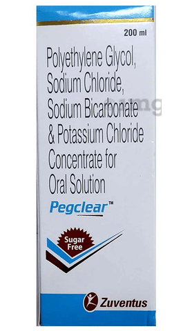 Pegclear Oral Solution Sugar Free image