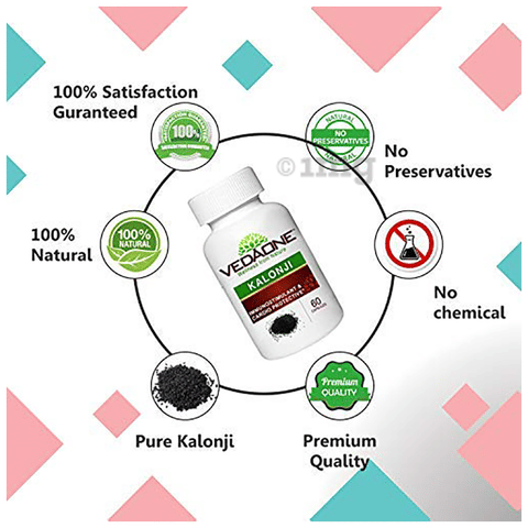 Vedaone Kalonji Capsule image Vedaone Kalonji Capsule image