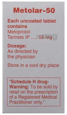 MetoLAR 50 Tablet image
