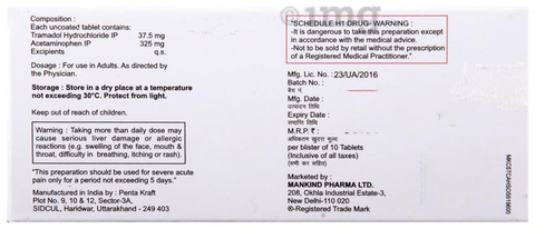 Tramasure-Plus RF Tablet