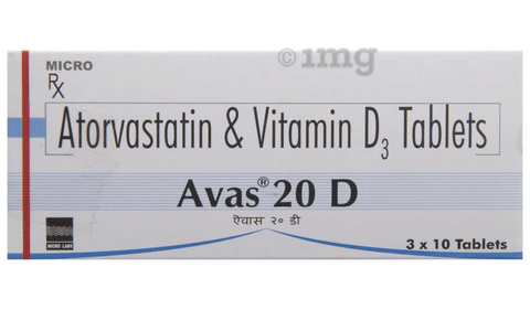 Avas 20 D Tablet image