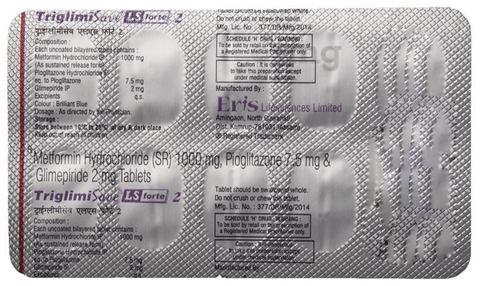 Triglimisave LS Forte 2 Tablet SR image Triglimisave LS Forte 2 Tablet SR image