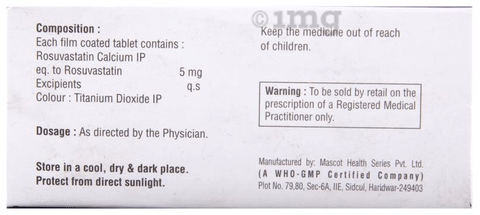 Rosucrest 5 Tablet