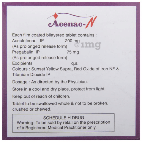 Acenac-N Tablet PR