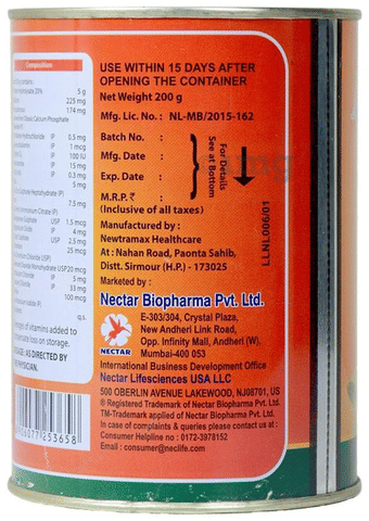 Neclife Powertin Protein Powder: Buy Tin of 200 gm Powder at ...