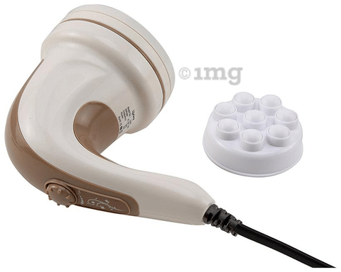 Lifelong LL27 Electric Handheld Full Body Massager Reduces Weight and Fat,  Brown