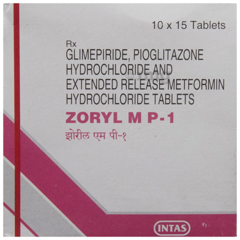 Zoryl MP 1 Tablet ER image