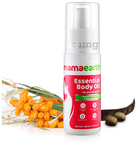 Mamaearth body best sale oil