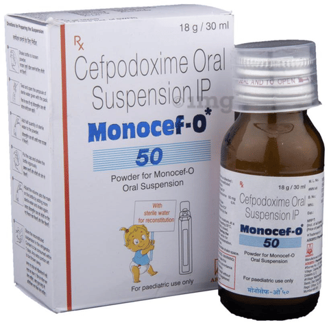 Monocef-O 50 Oral Suspension