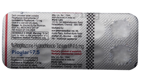 Pioglar 7.5 Tablet image