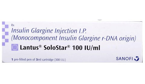 Lantus Solostar 100IU/ml Solution for Injection 1