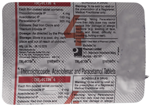 Triactin 4 Tablet image