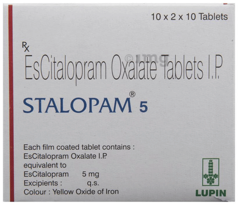 Stalopam 5 Tablet image Stalopam 5 Tablet image