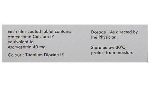 Astin 40 Tablet image Astin 40 Tablet image