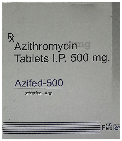 Azifed 500 Tablet 1