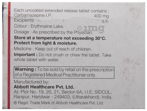 Mazetol SR 400 Tablet image Mazetol SR 400 Tablet image