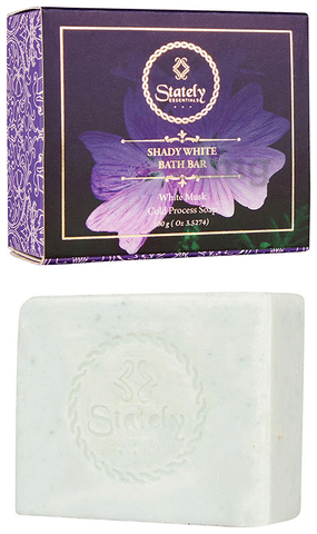 Stately Essentials Shady White Bath Bar image Stately Essentials Shady White Bath Bar image