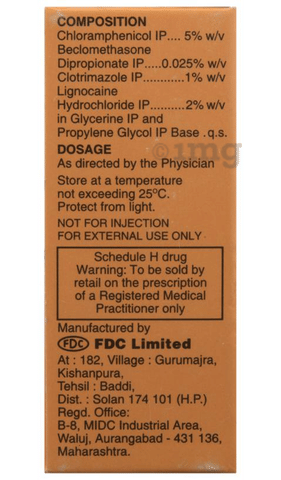 Otek-AC Plus Ear Drop image