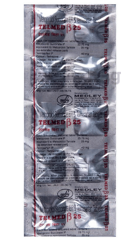 Telmed Beta 25 Tablet ER image