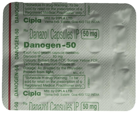 Danogen 50 Capsule image