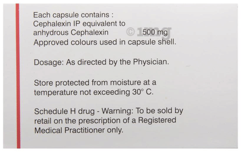 Sporidex 500 Capsule image