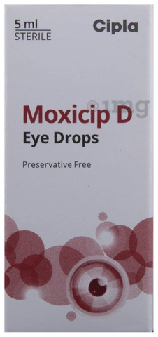 Moxicip D Eye Drop